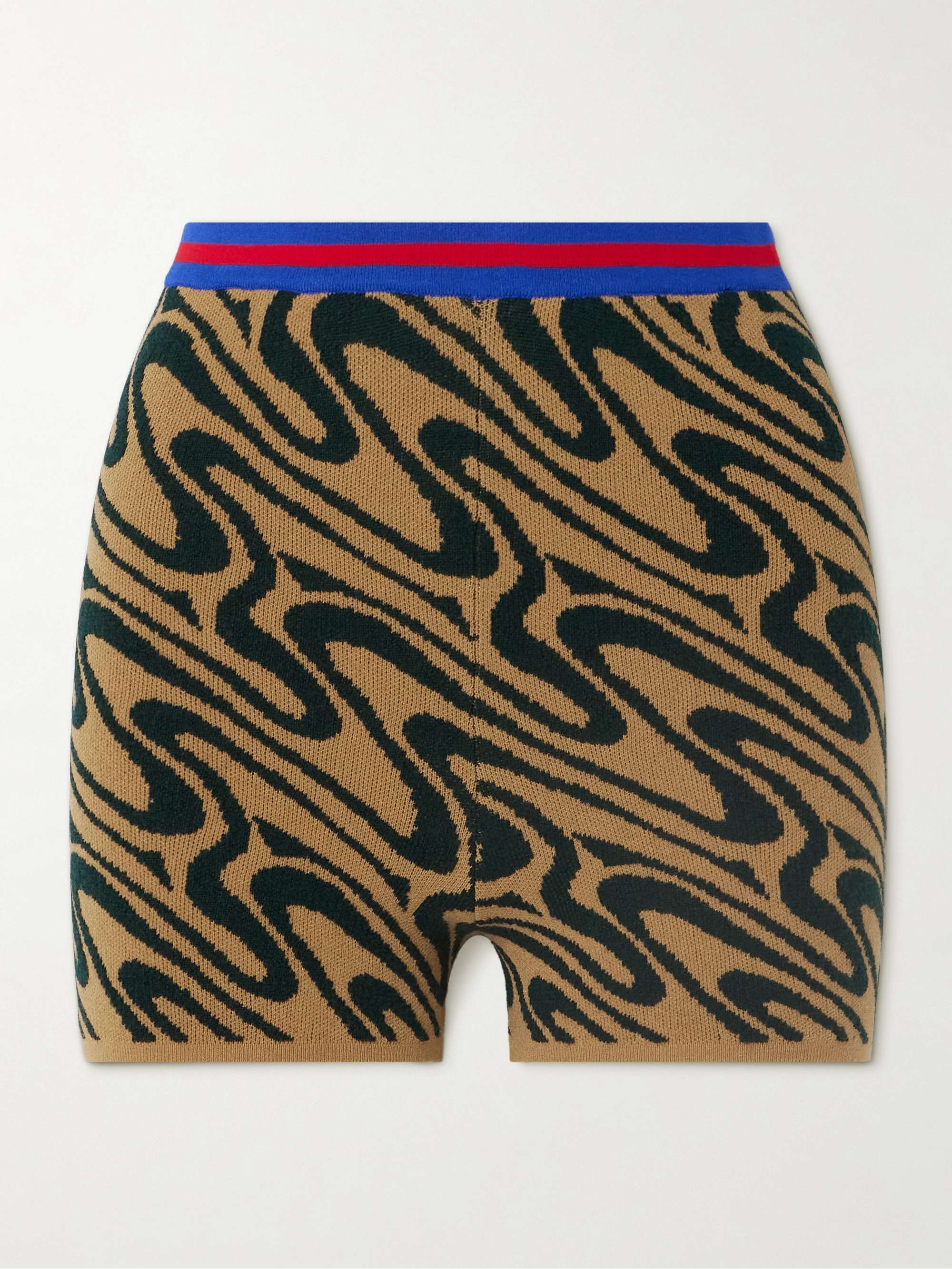 Multi Jacquard-knit shorts | DRIES VAN NOTEN | NET-A-PORTER Multi Jacquard-knit shorts | DRIES VAN NOTEN | NET-A-PORTER