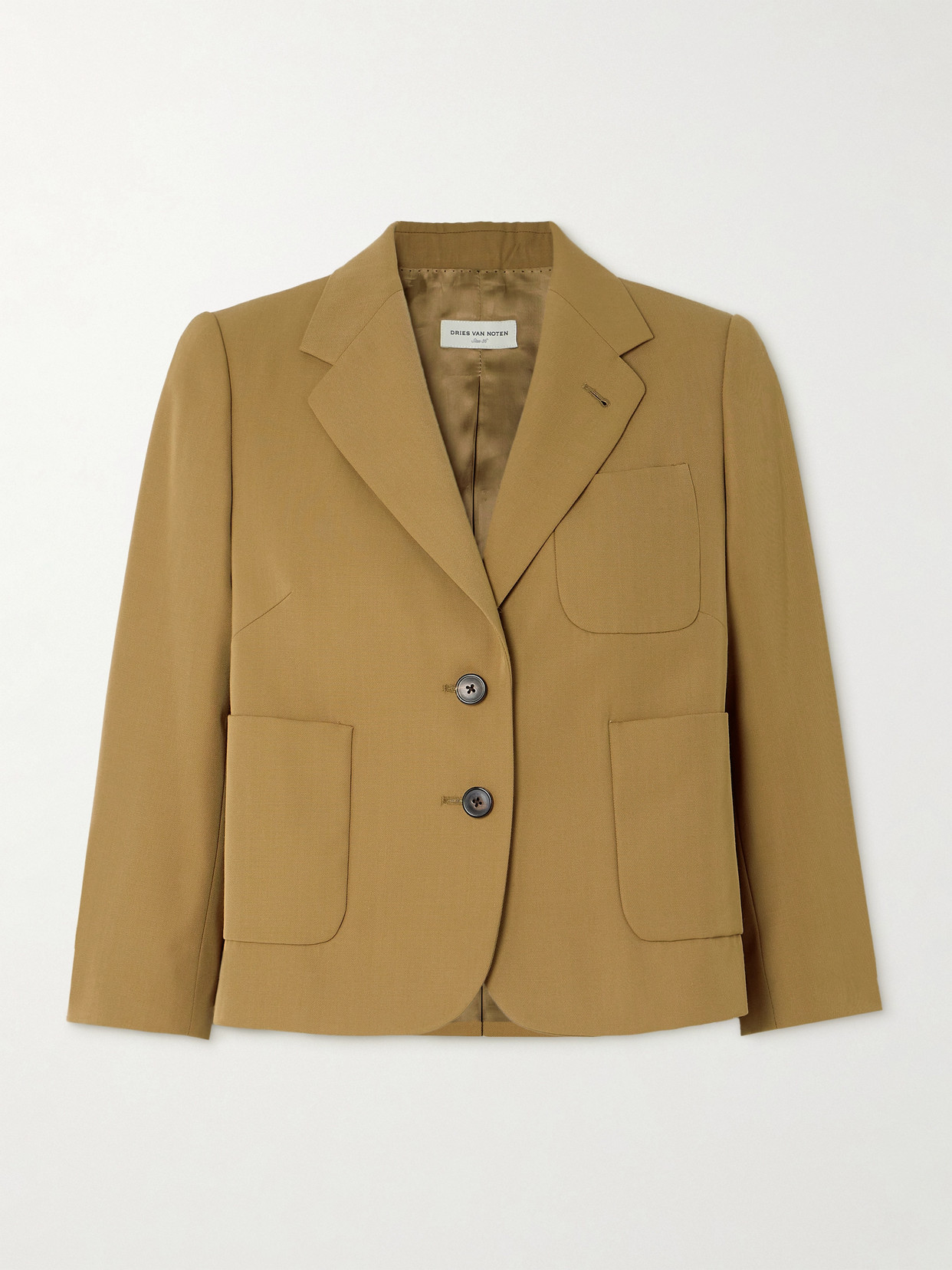 Dries Van Noten - Twill Blazer - Brown