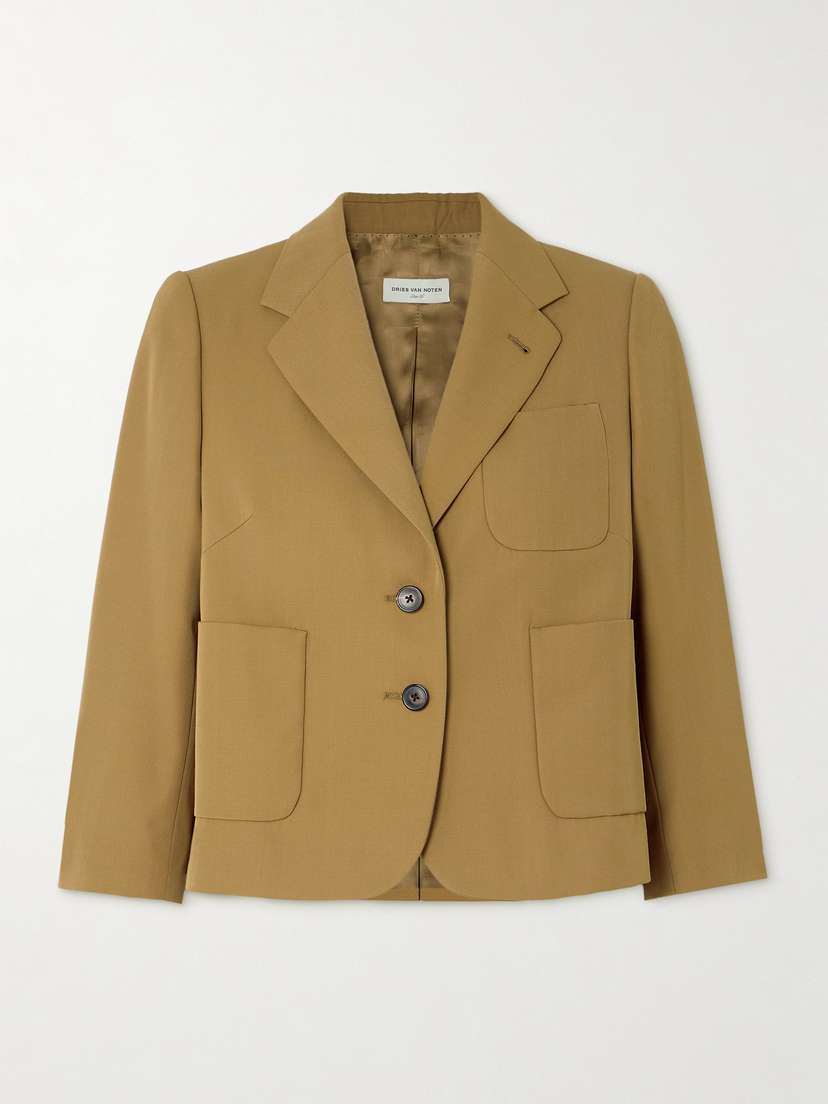 Dries Van Noten Twill Blazer