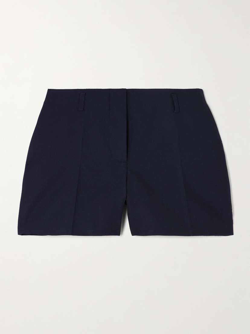 Dries Van Noten Pleated Twill Shorts