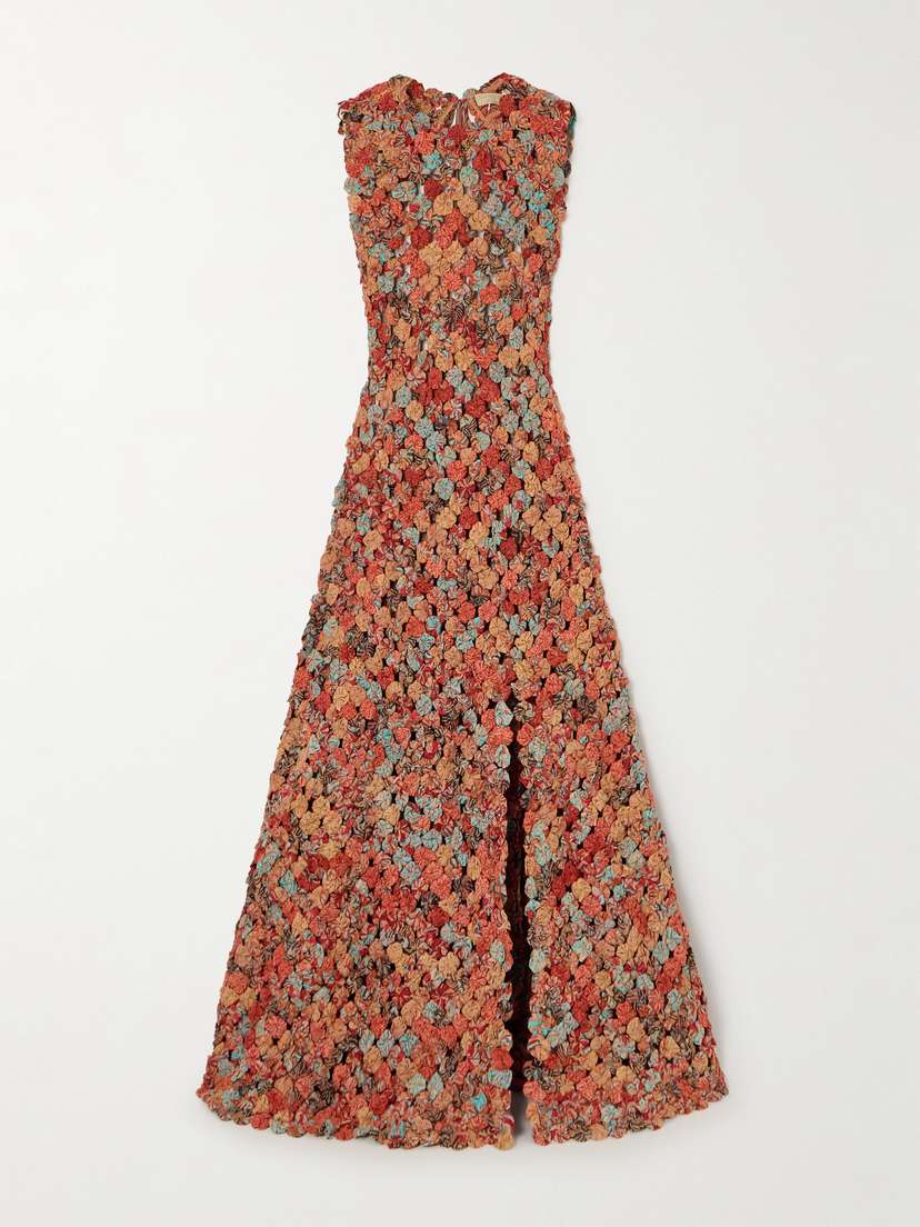 Ulla Johnson Ramona Open-back Ruched Cotton And Silk-blend Gown