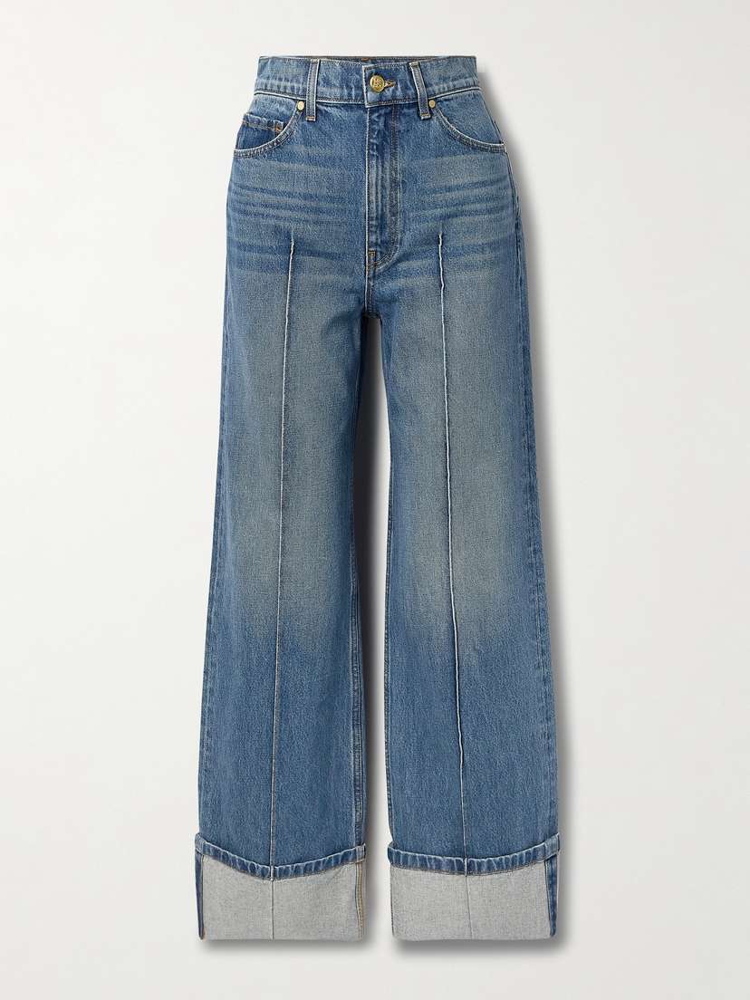 Ulla Johnson The Genevieve High-rise Wide-leg Jeans