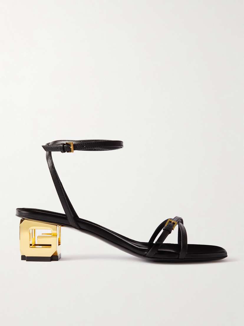 Givenchy Buckle-embellished Leather Sandals
