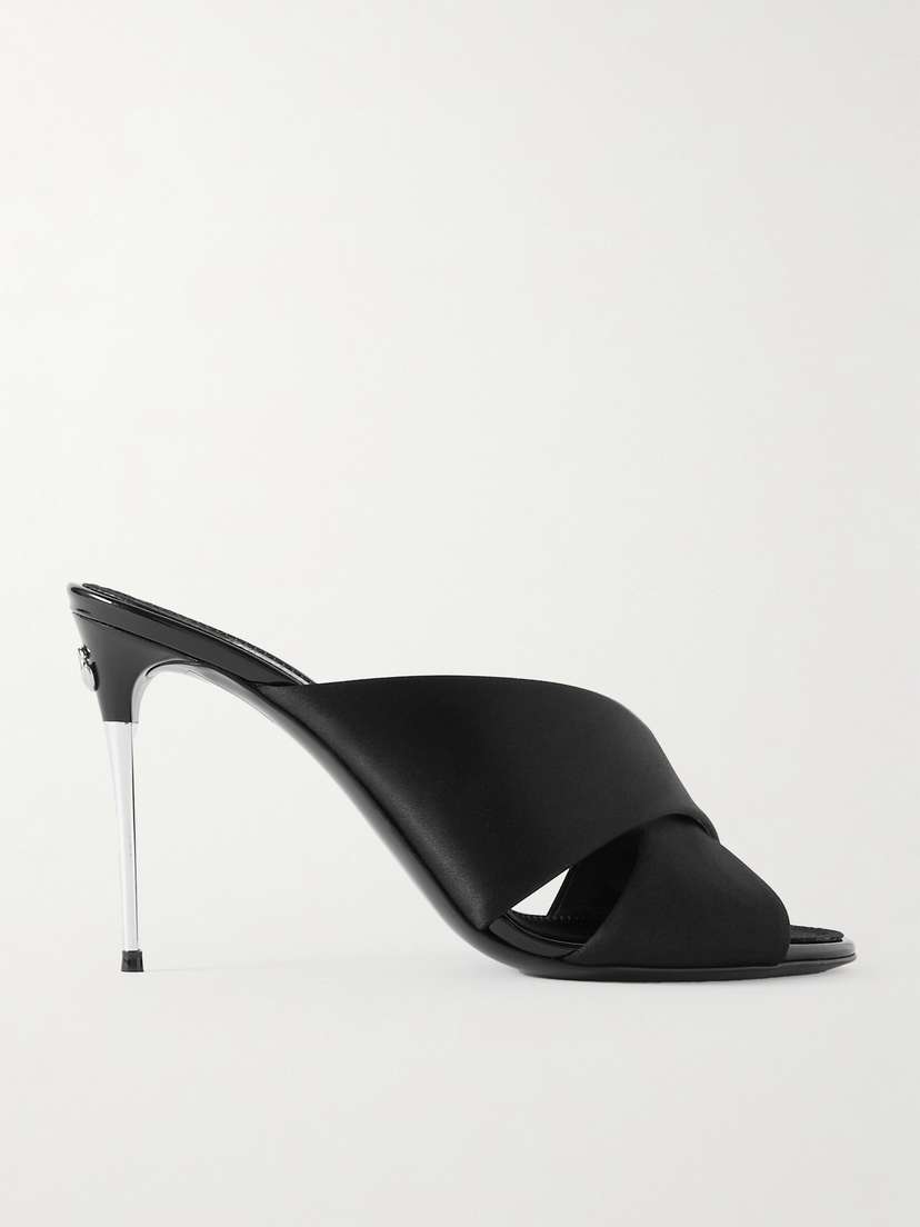 Dolce & Gabbana Satin Mules