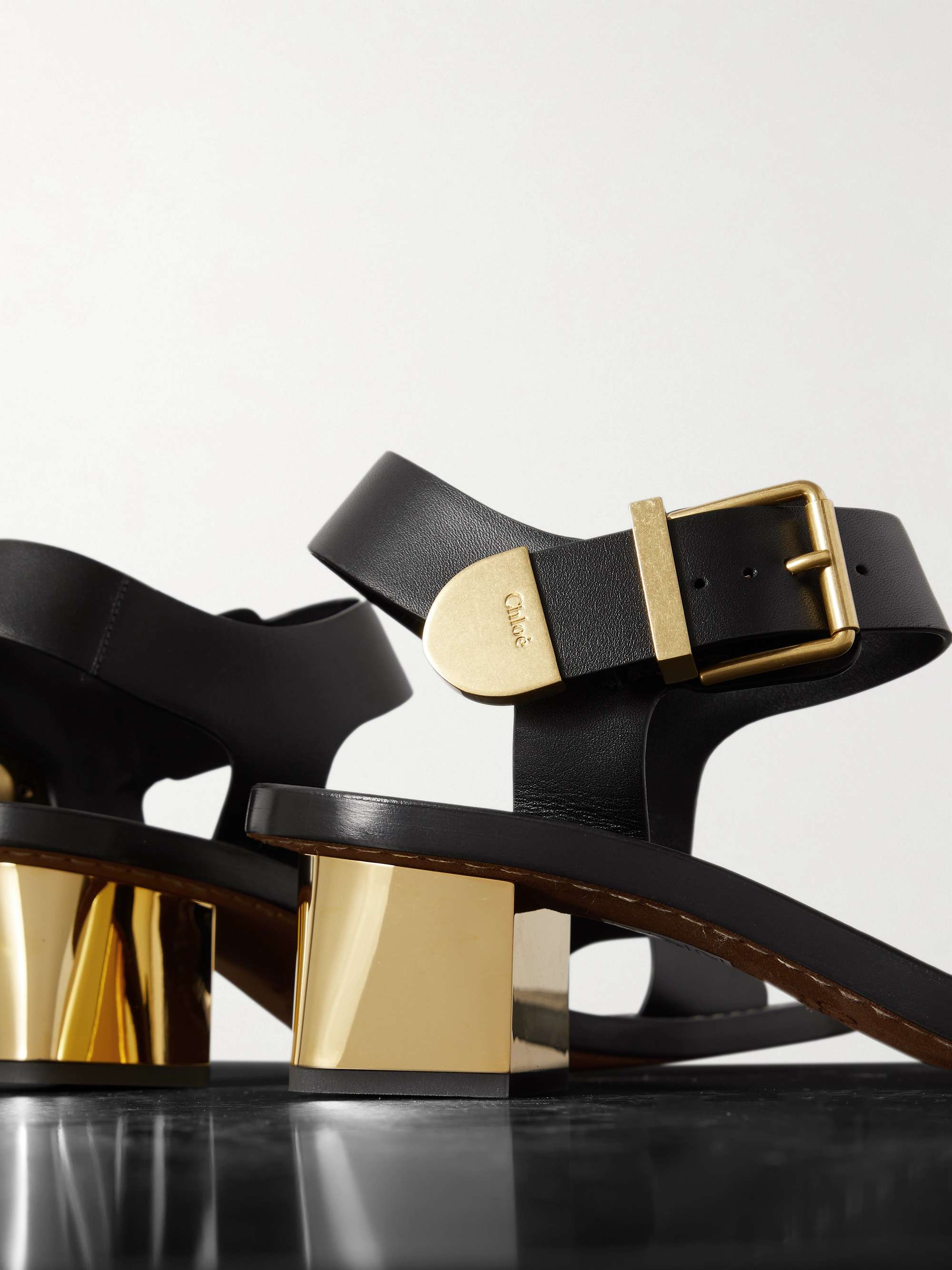 CHLOÉ Rebecca embellished leather sandals | NET-A-PORTER CHLOÉ Rebecca embellished leather sandals | NET-A-PORTER