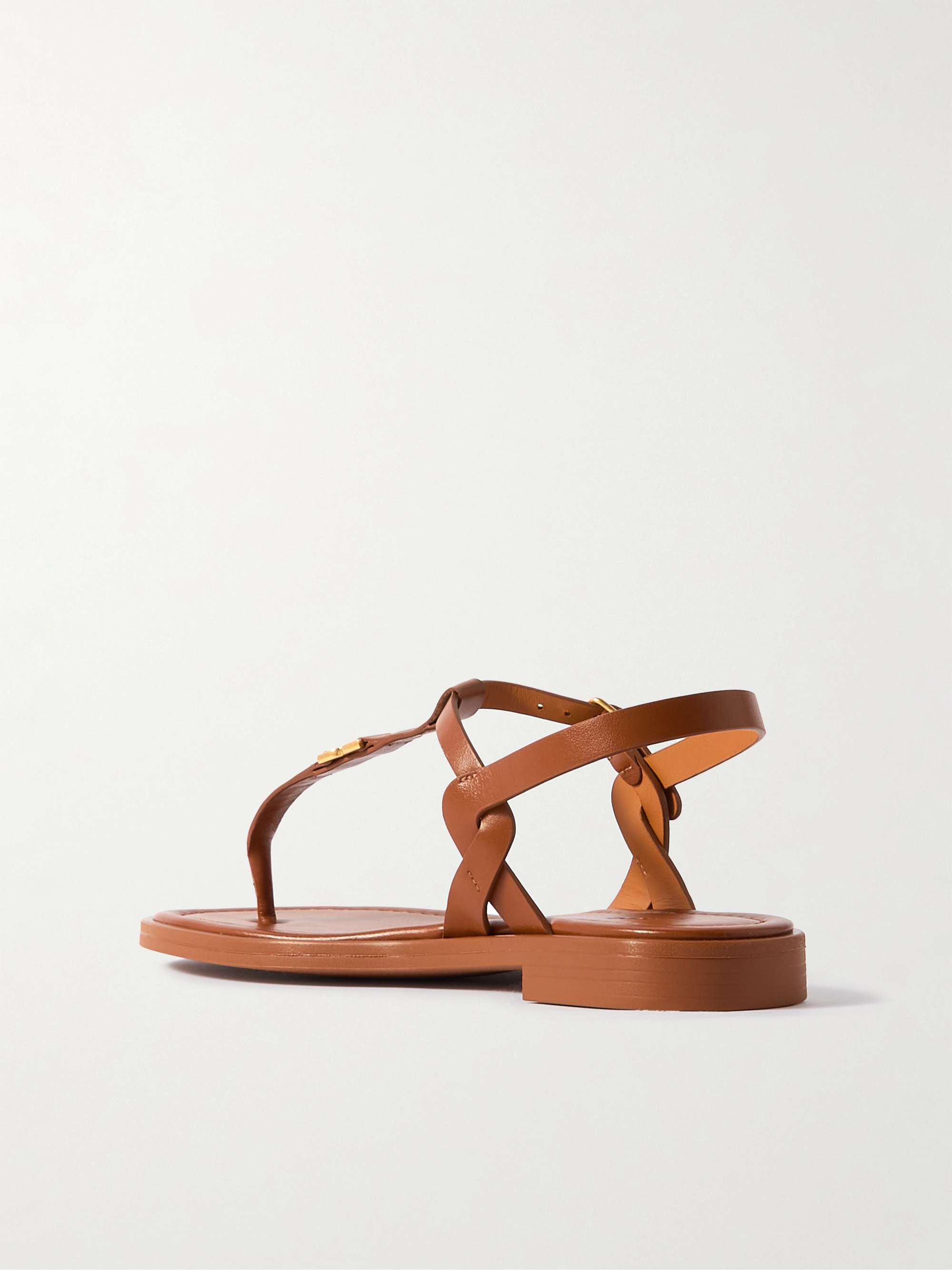CHLOE leather embellished sandals 39