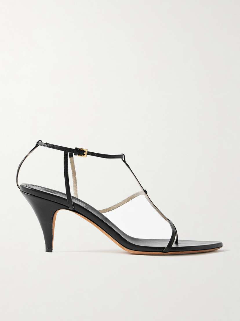 Khaite Jones Leather Sandals