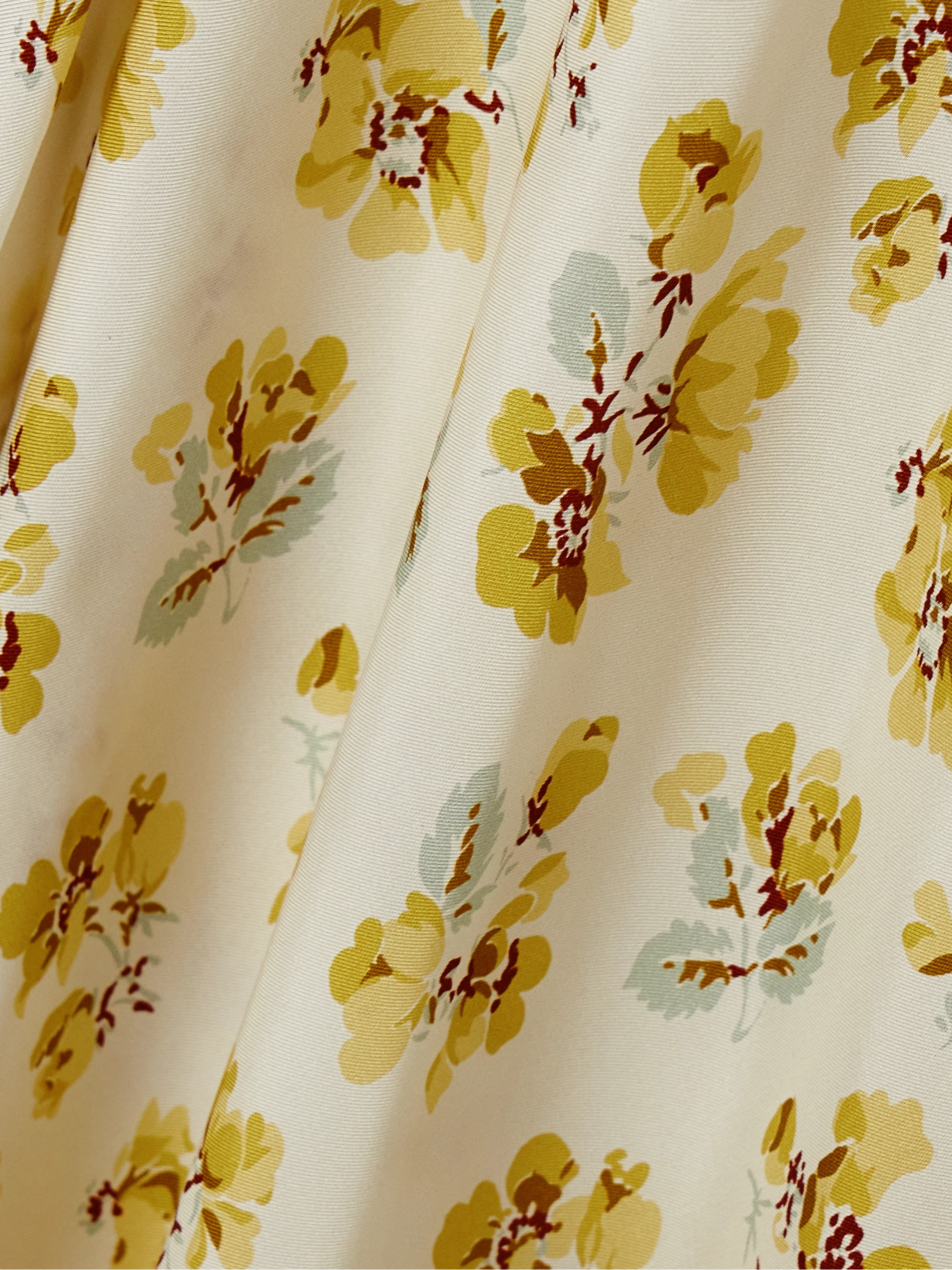 Dôen Florencia floral-print silk-blend midi dress