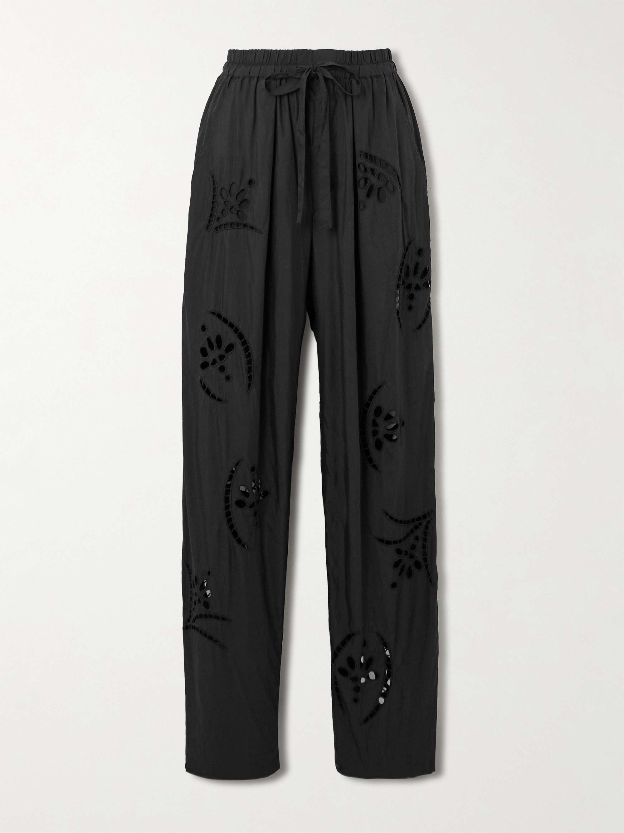 【セール】 ISABEL wide modal-blend anglaise broderie Hectorina MARANT パンツ