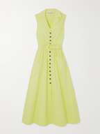 Kirat Tonal Embroidered Cotton Dress