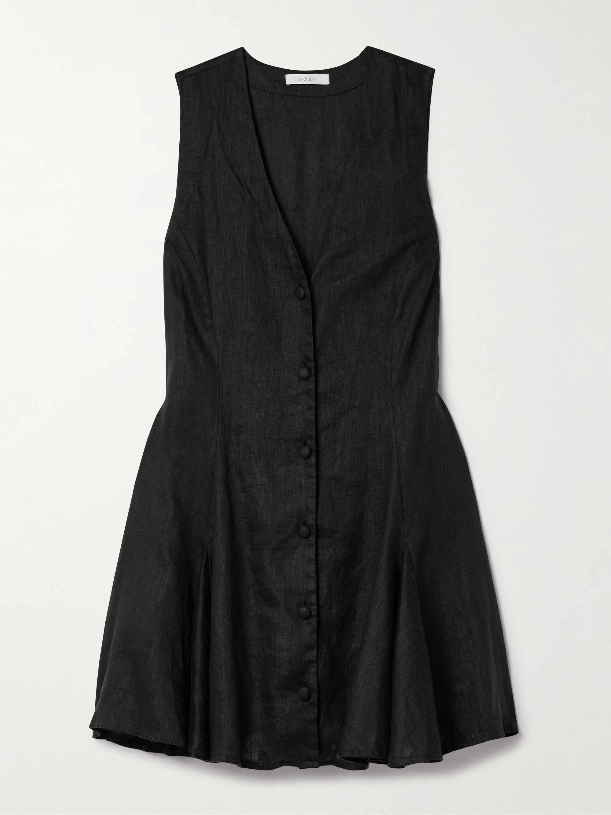 Dôen Aubrey linen mini dress thumbnail