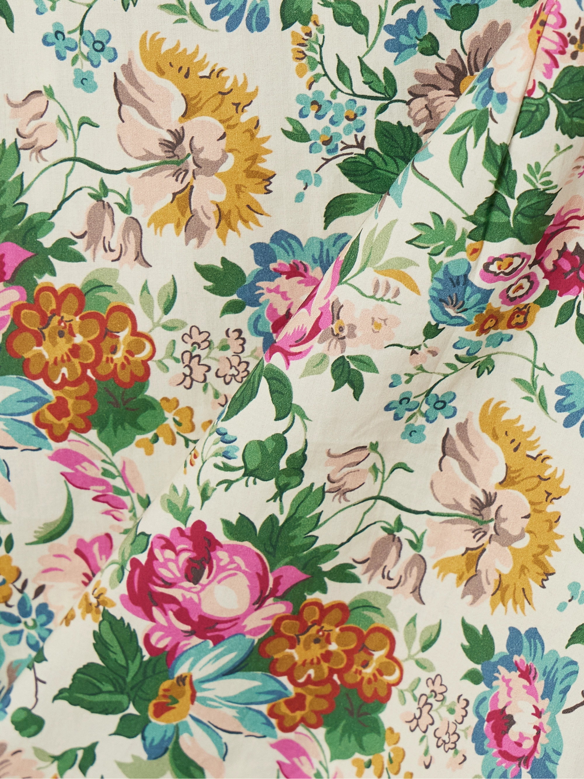 Dôen Adele floral-print cotton-poplin mini dress thumbnail