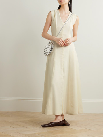 Abadia Knitted midi dress
