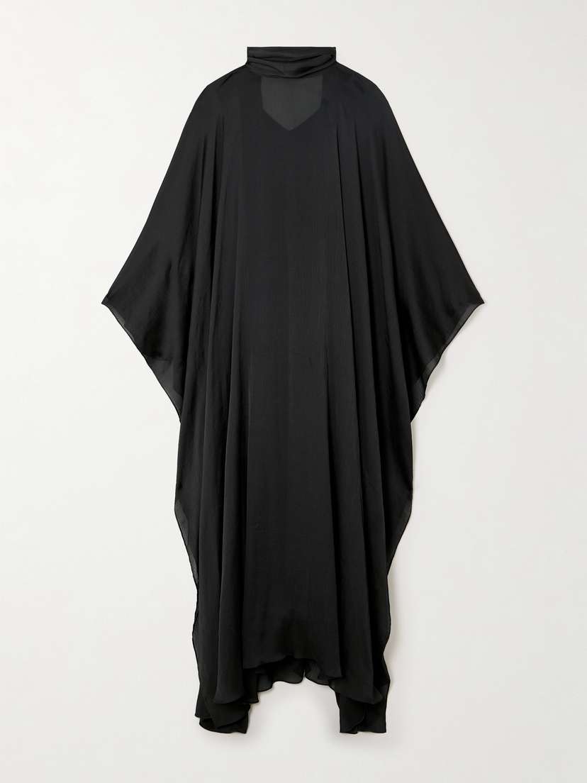 Abadia Crinkled-voile Maxi Dress