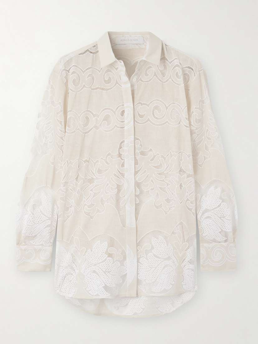 Borgo de Nor Nova Corded Lace Shirt