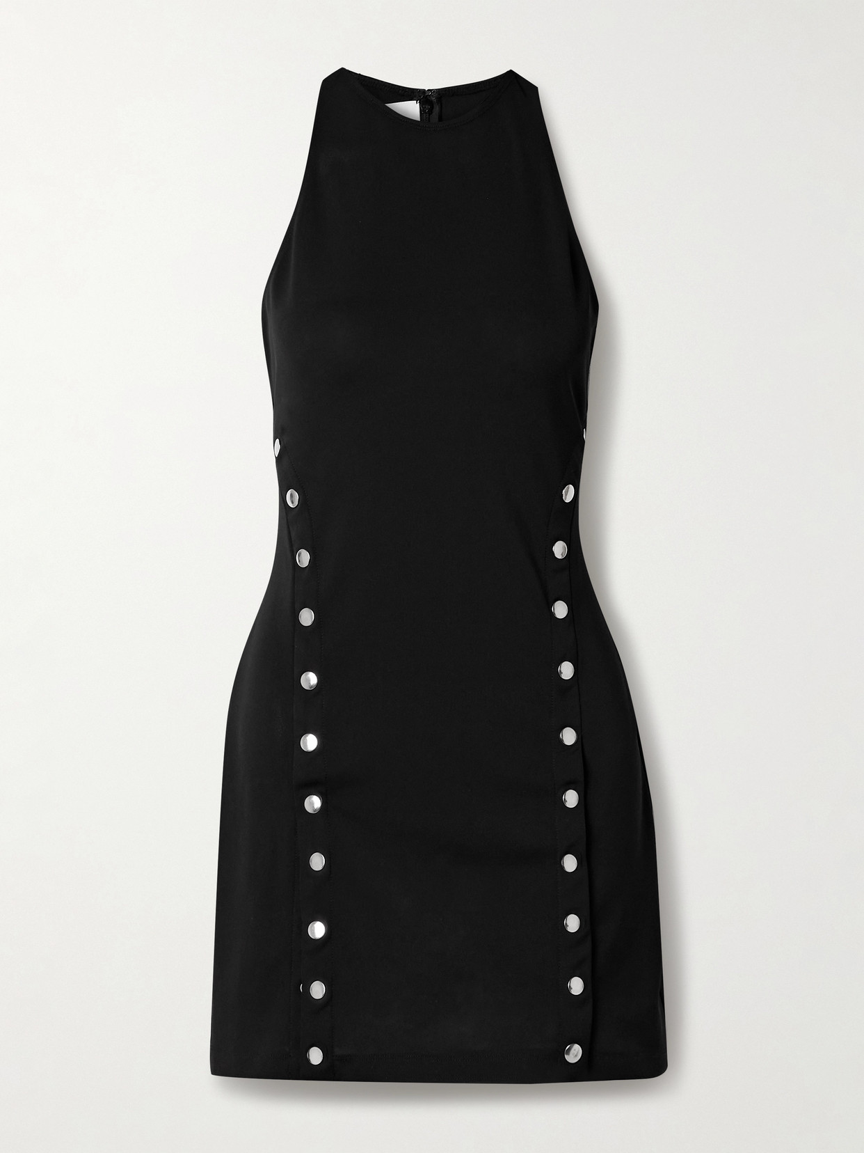 Fleur du Mal - Stretch-jersey Mini Dress - Black