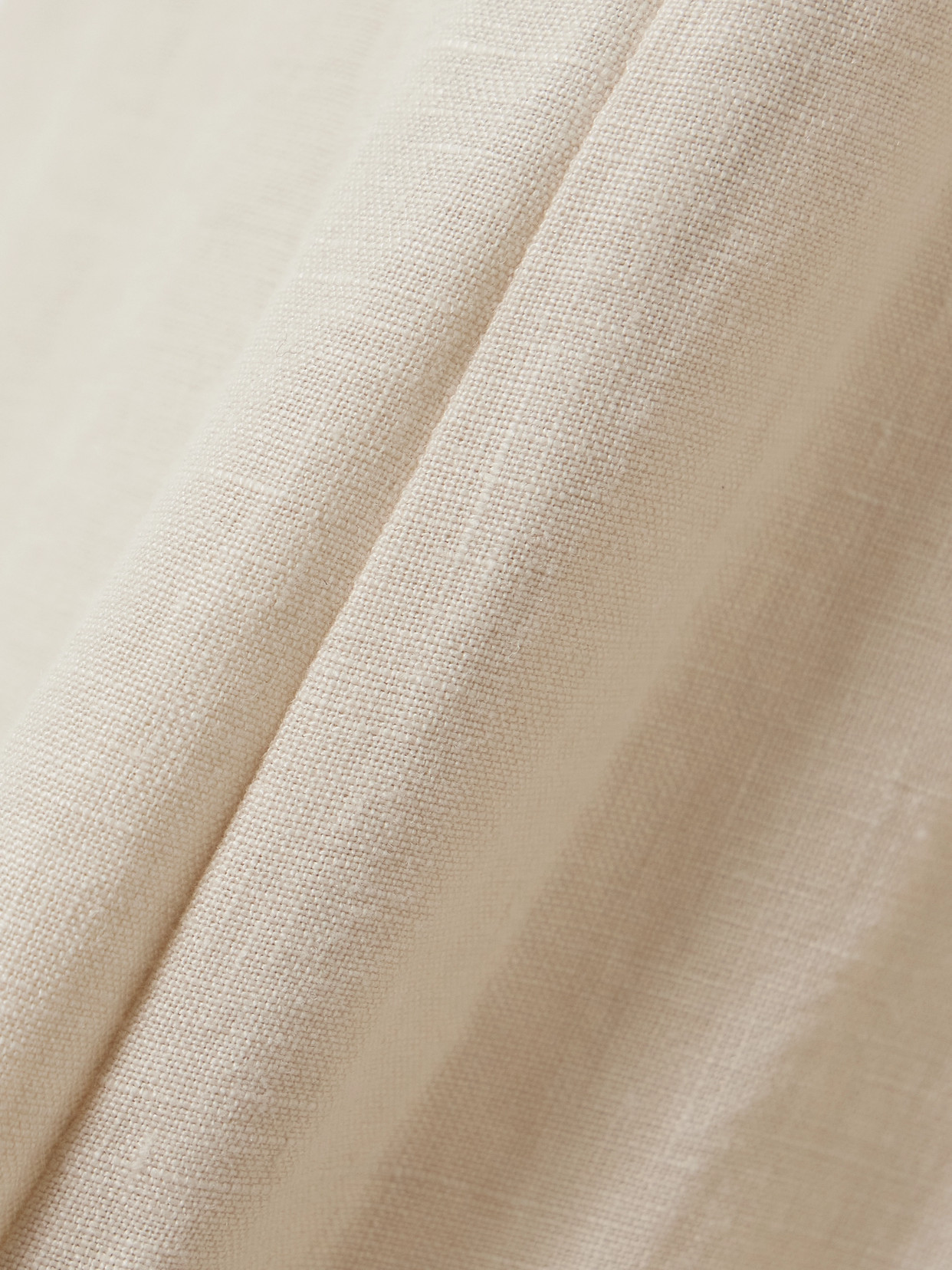 Deiji Studios The 02 Linen Robe In Cream