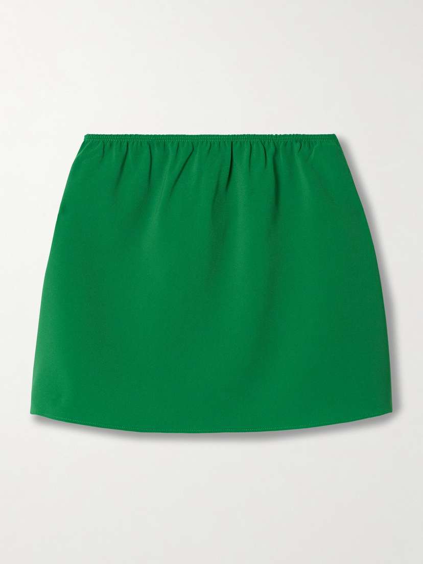 LESET Arielle Crepe Mini Skirt - x large