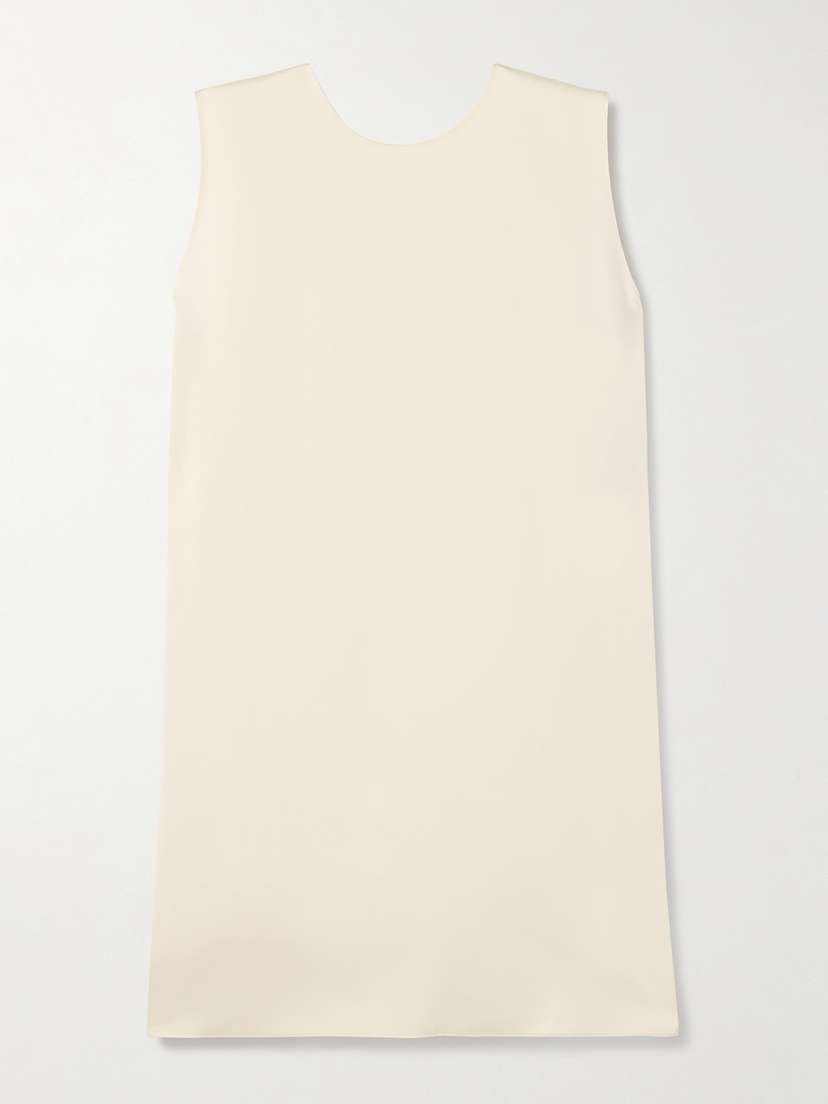 LESET Barb Open-back Satin Tunic