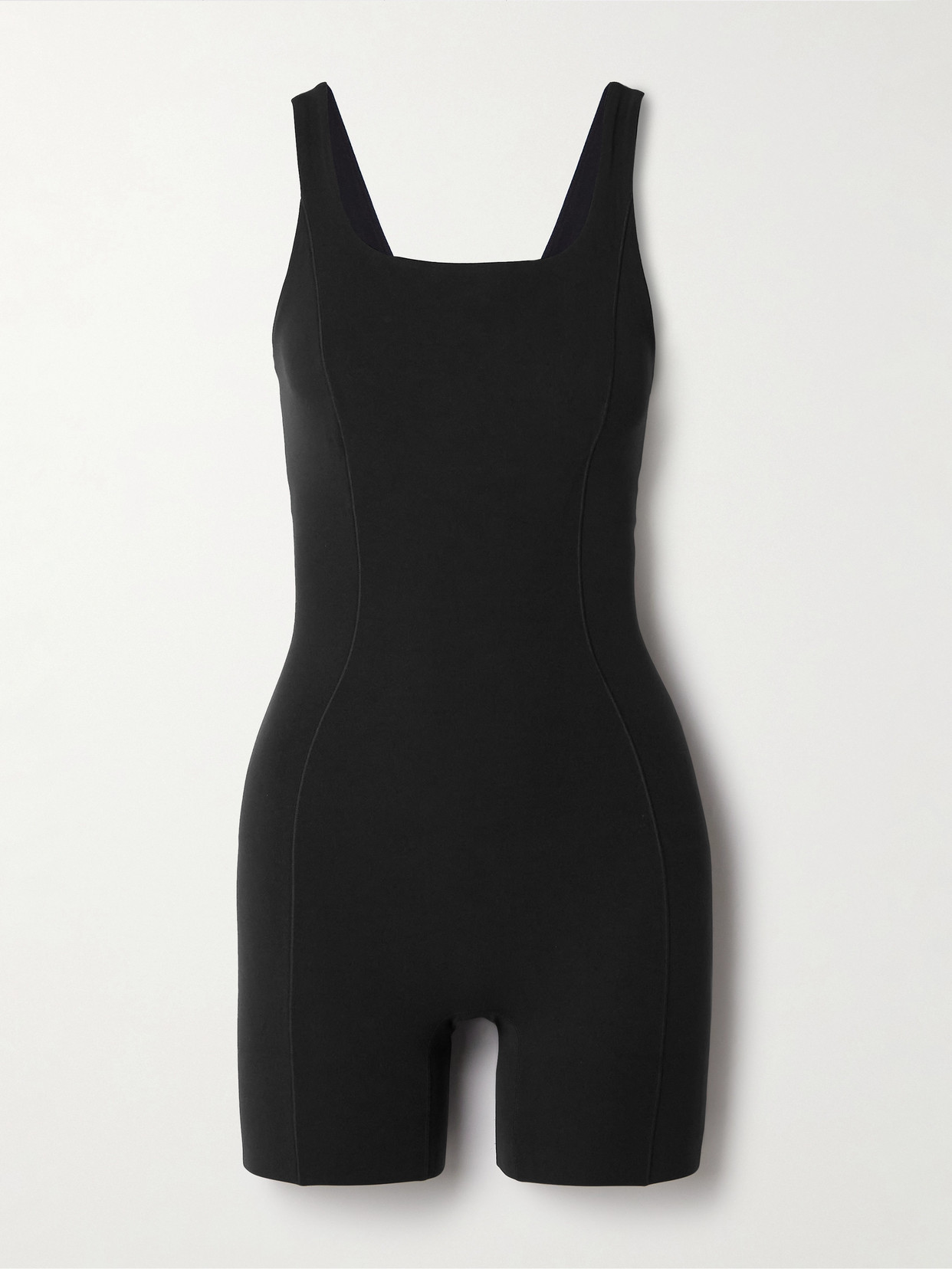 Shop Nike Zenvy Dri-fit Infinasoft Playsuit In Black