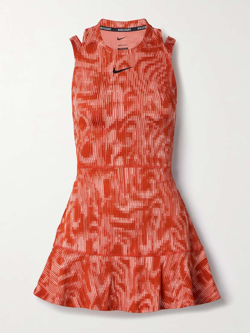 Nike Slam Printed Dri-fit Tennis Dress