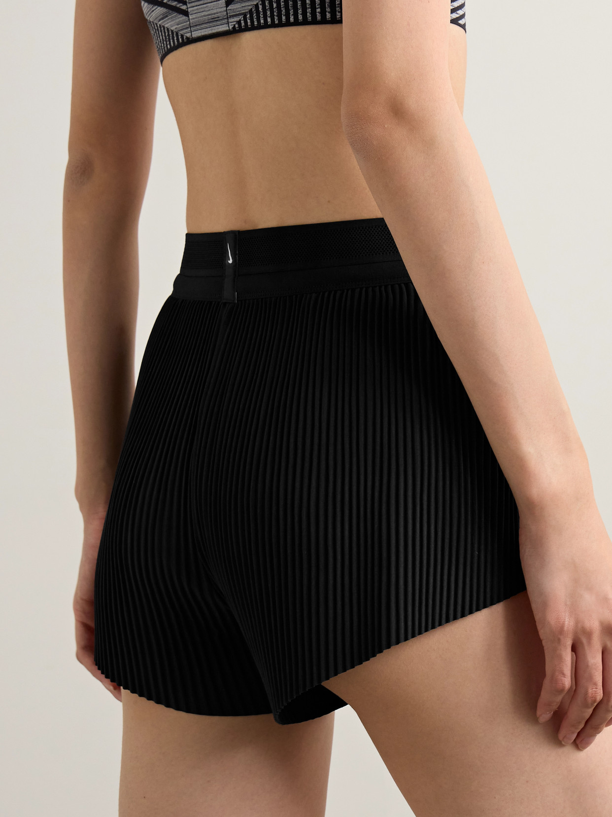 NIKE PRINTED PLISSÉ DRI-FIT ADV SHORTS