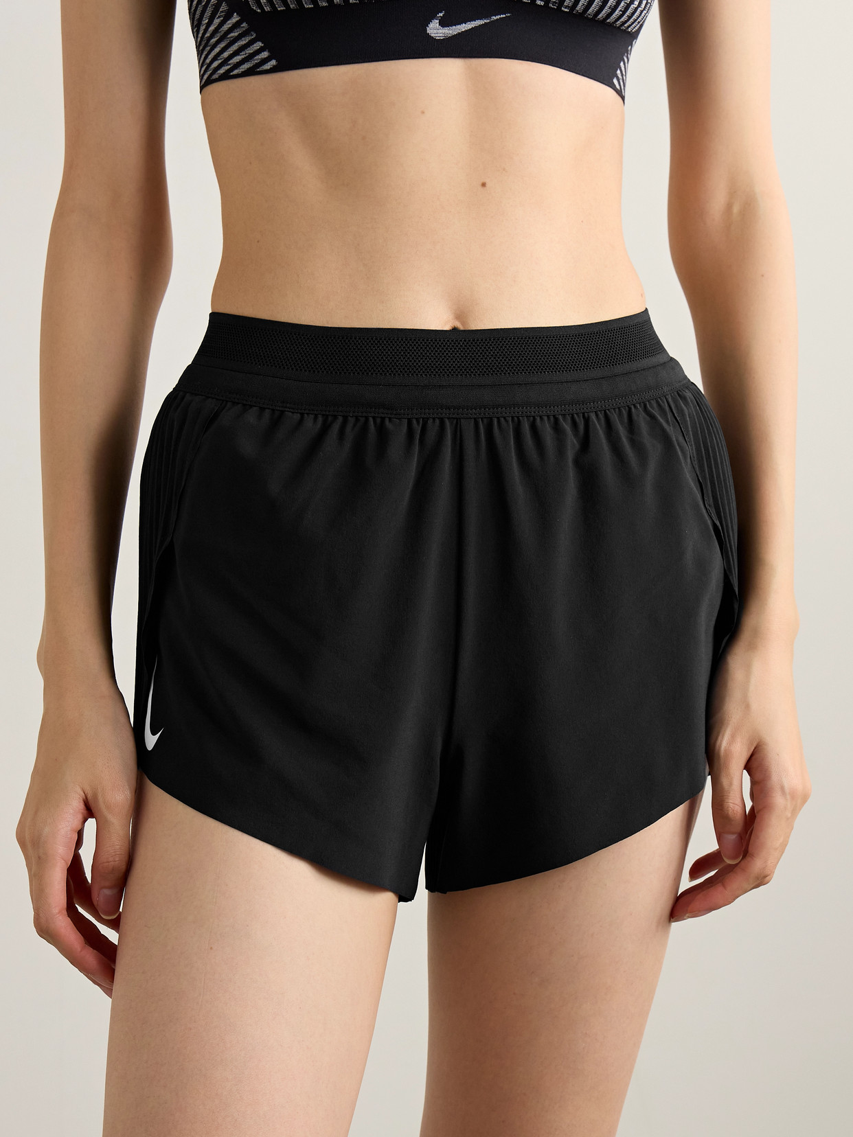NIKE PRINTED PLISSÉ DRI-FIT ADV SHORTS