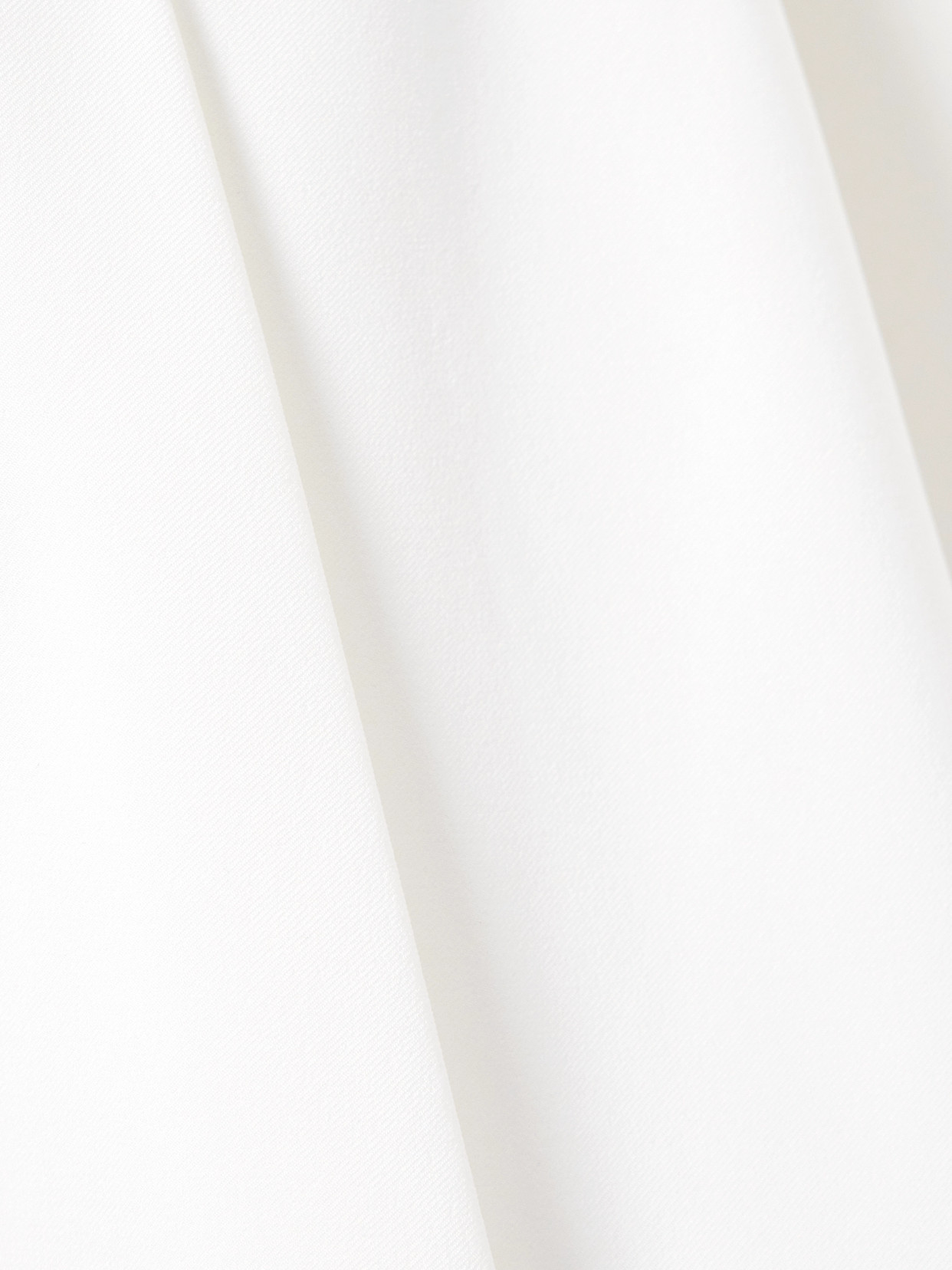 Varley Clarendon Striped Pleated Stretch-twill Mini Skirt In White