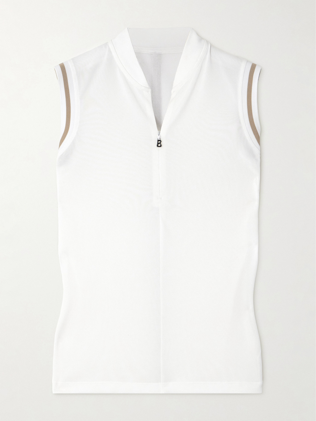 Bogner Evi Striped Piqué Tank In White