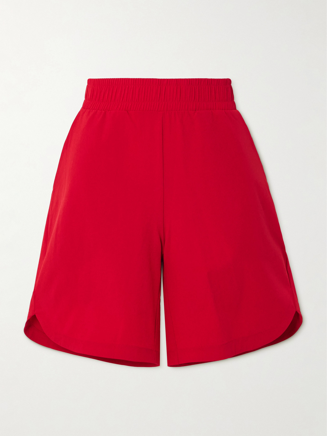 Bogner Tonia Stretch-shell Shorts In Red