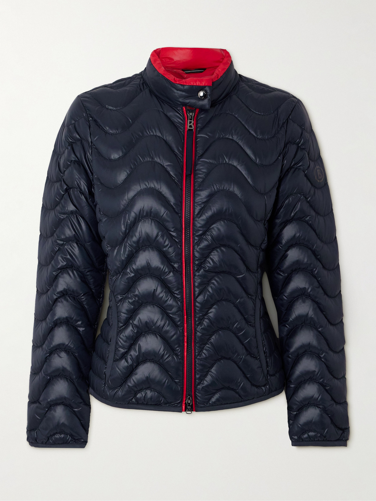 Bogner Karina Quilted Down Jacket In Blue