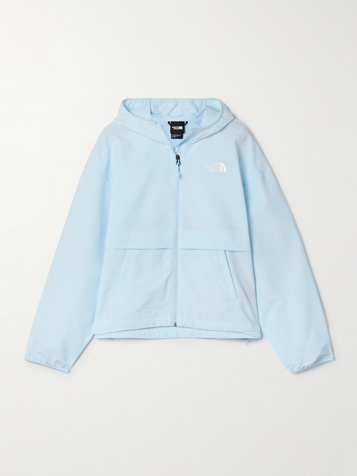 The North Face Embroidered Shell Jacket In Blue