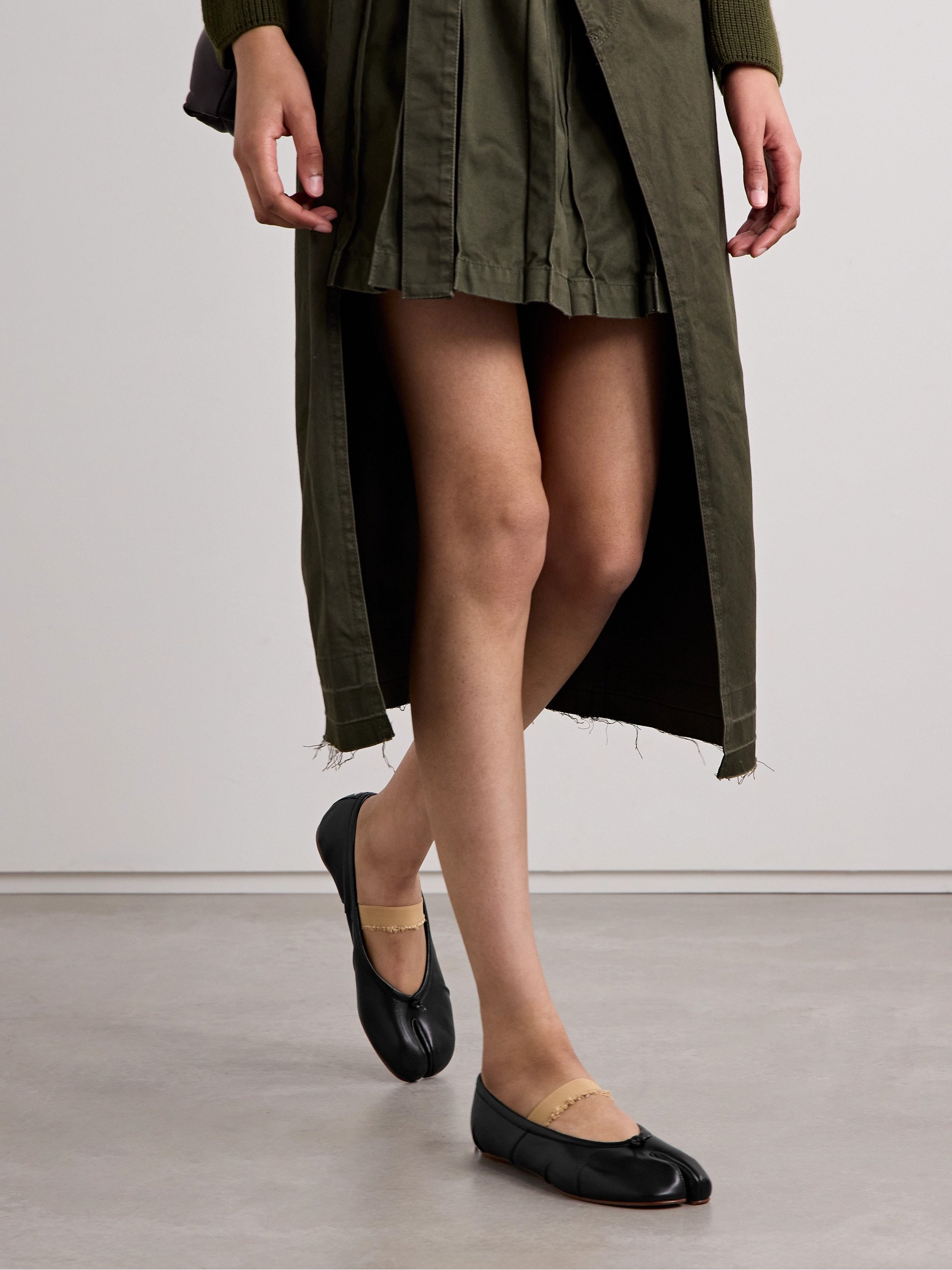 Maison Margiela Tabi split-toe leather ballet flats