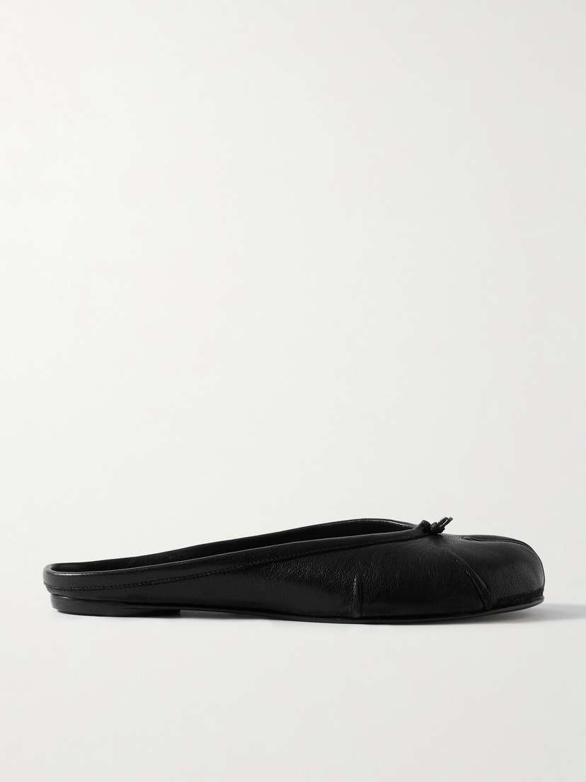 Maison Margiela Tabi Split-toe Leather Slippers