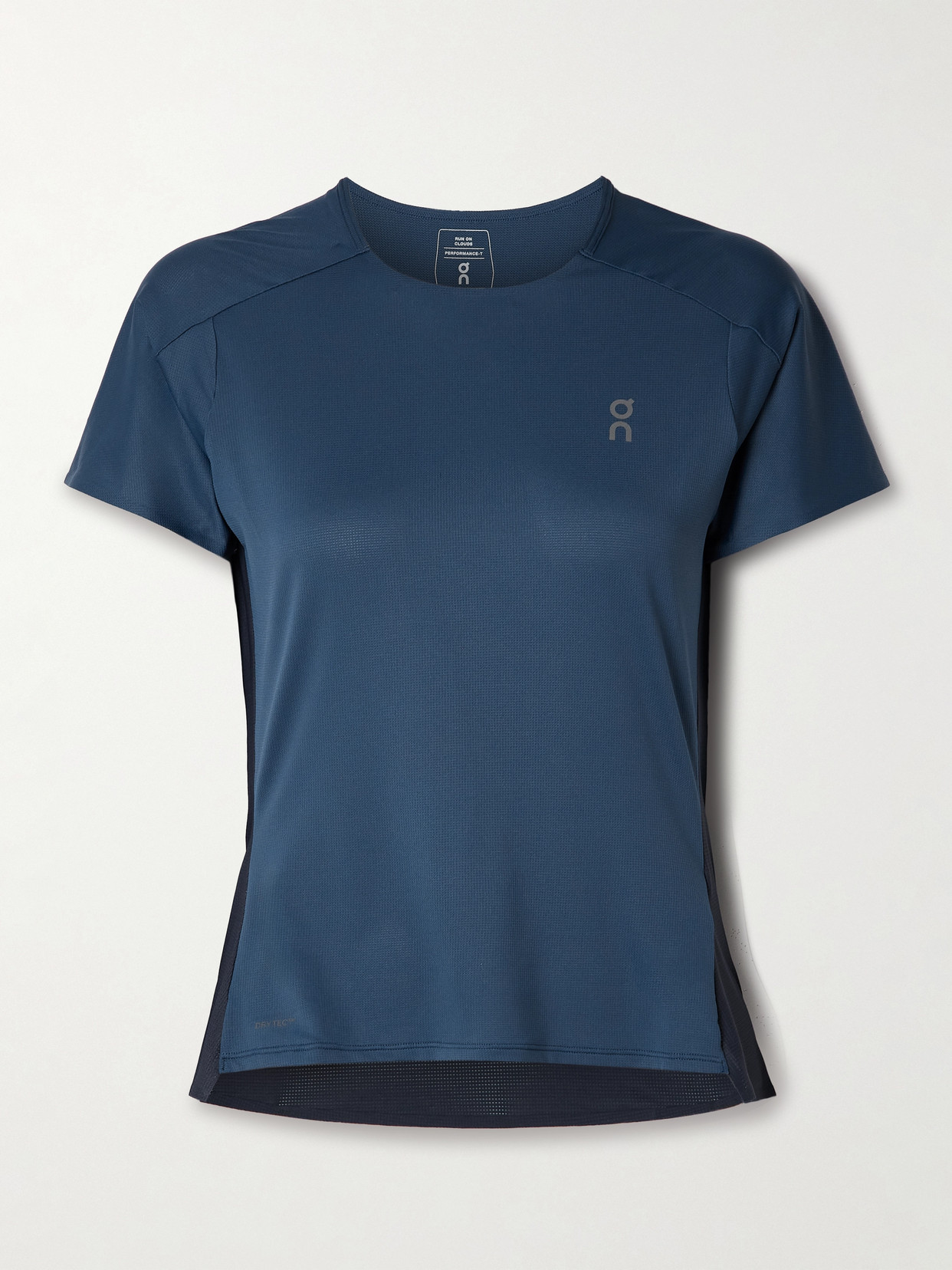 ON - Performance-t Stretch-mesh T-shirt - Blue