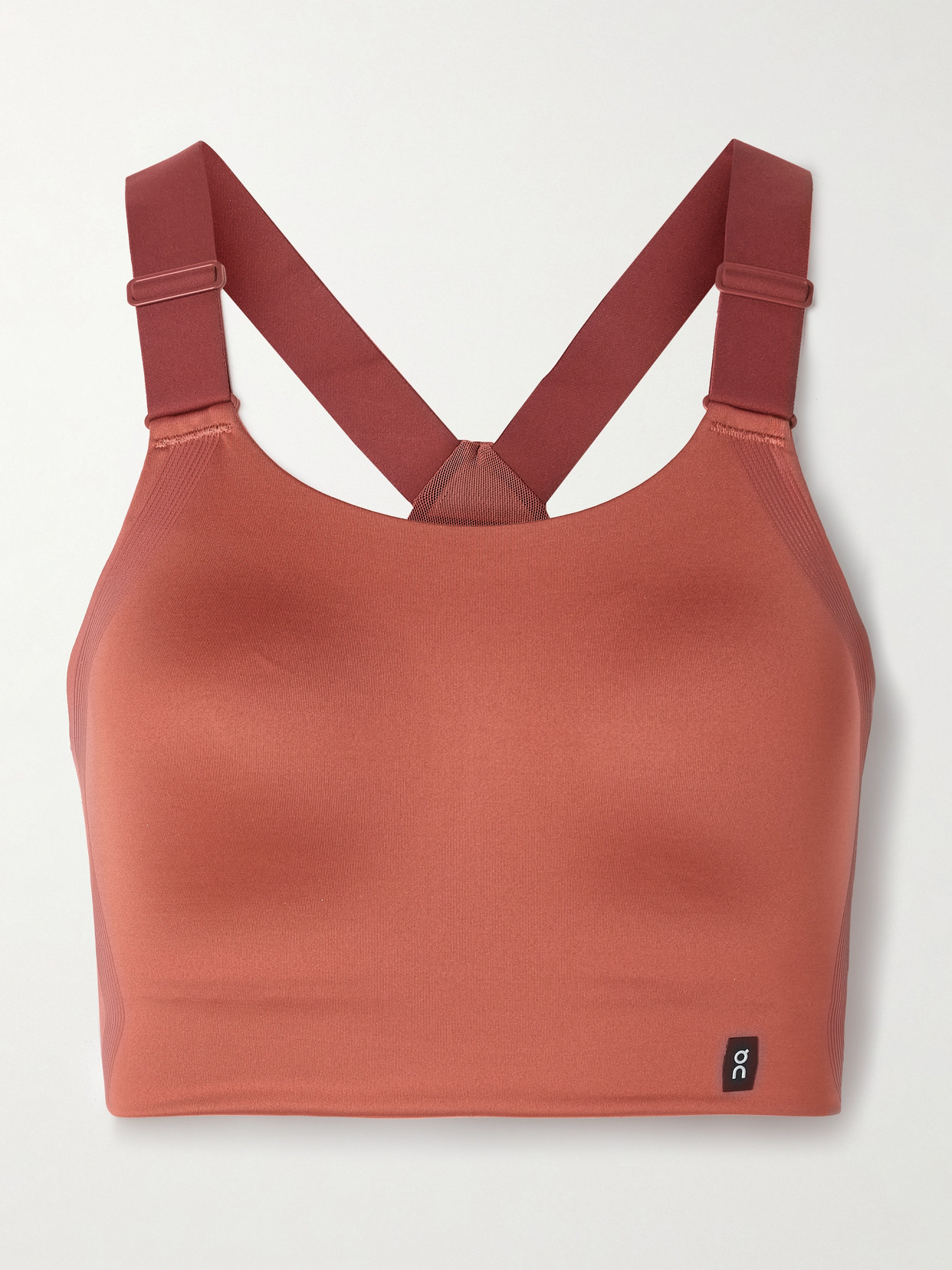 On Performance Recycled Sports Bra In Brown