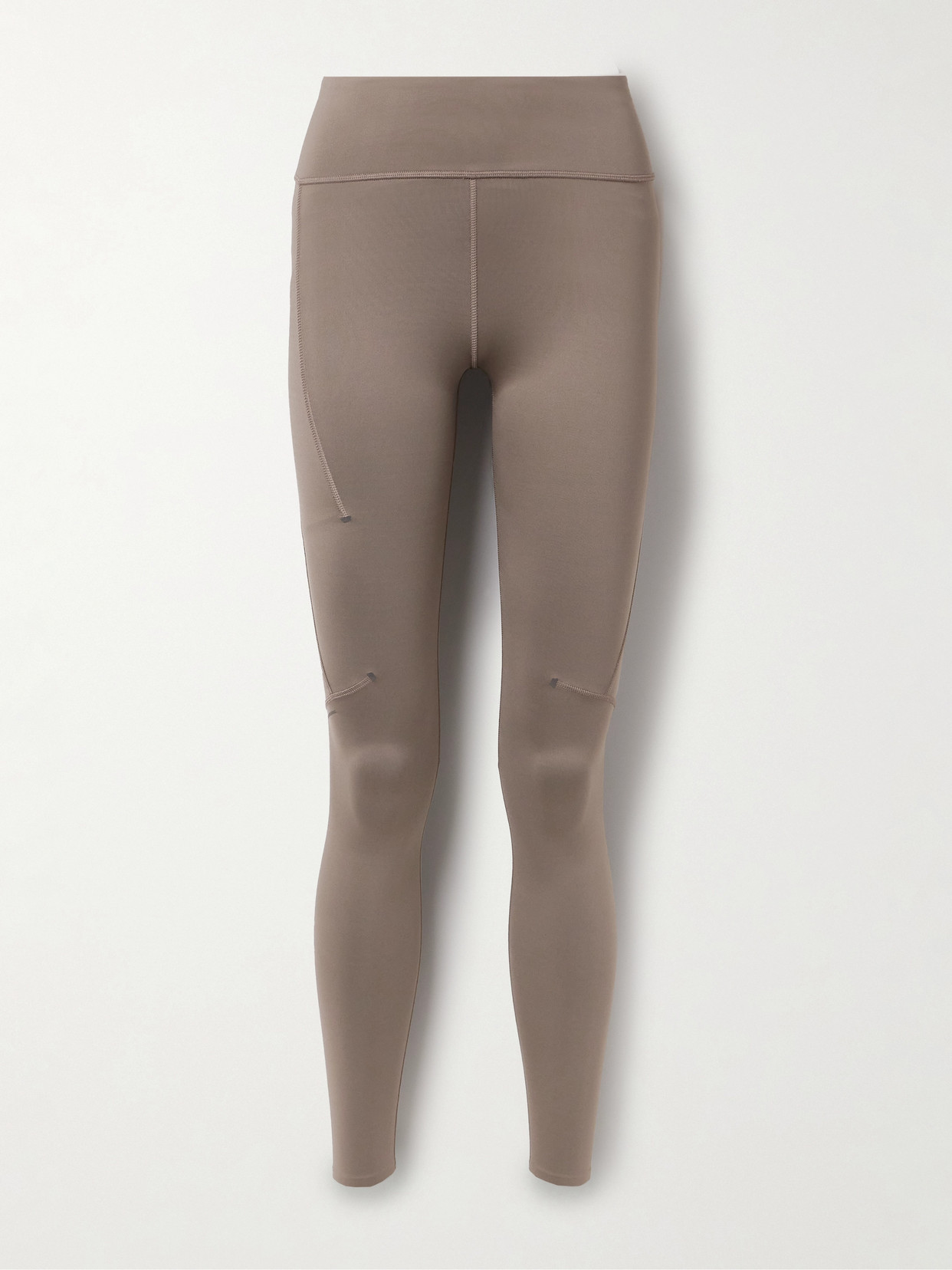 On Performance Stretch Recycled Leggings In Gray