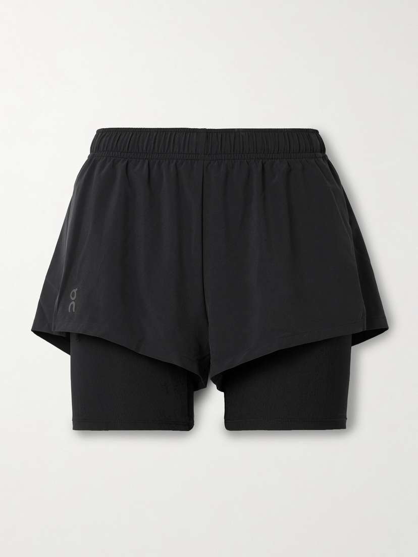ON Pace Layered Shell And Stretch Shorts - x large