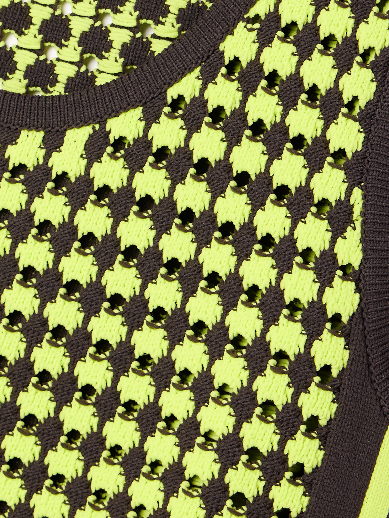 + Wales Bonner Striped Recycled Crocheted Tank