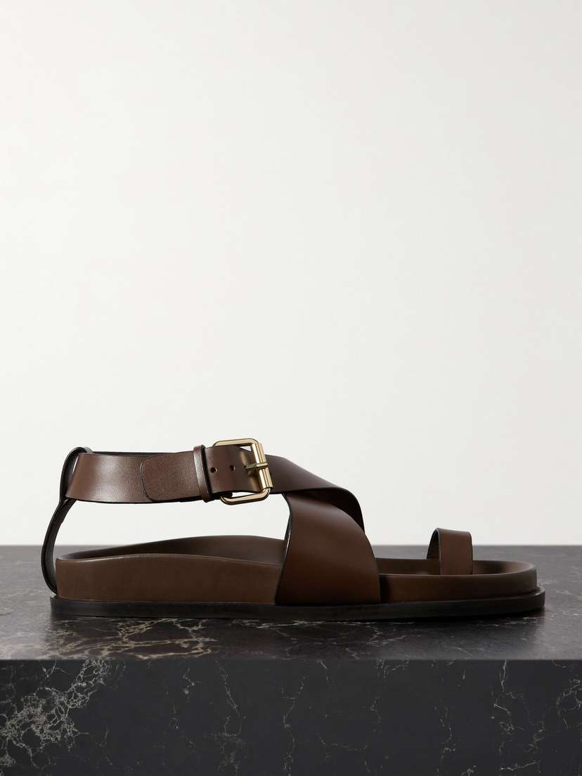 A Emery Dula Leather Sandals