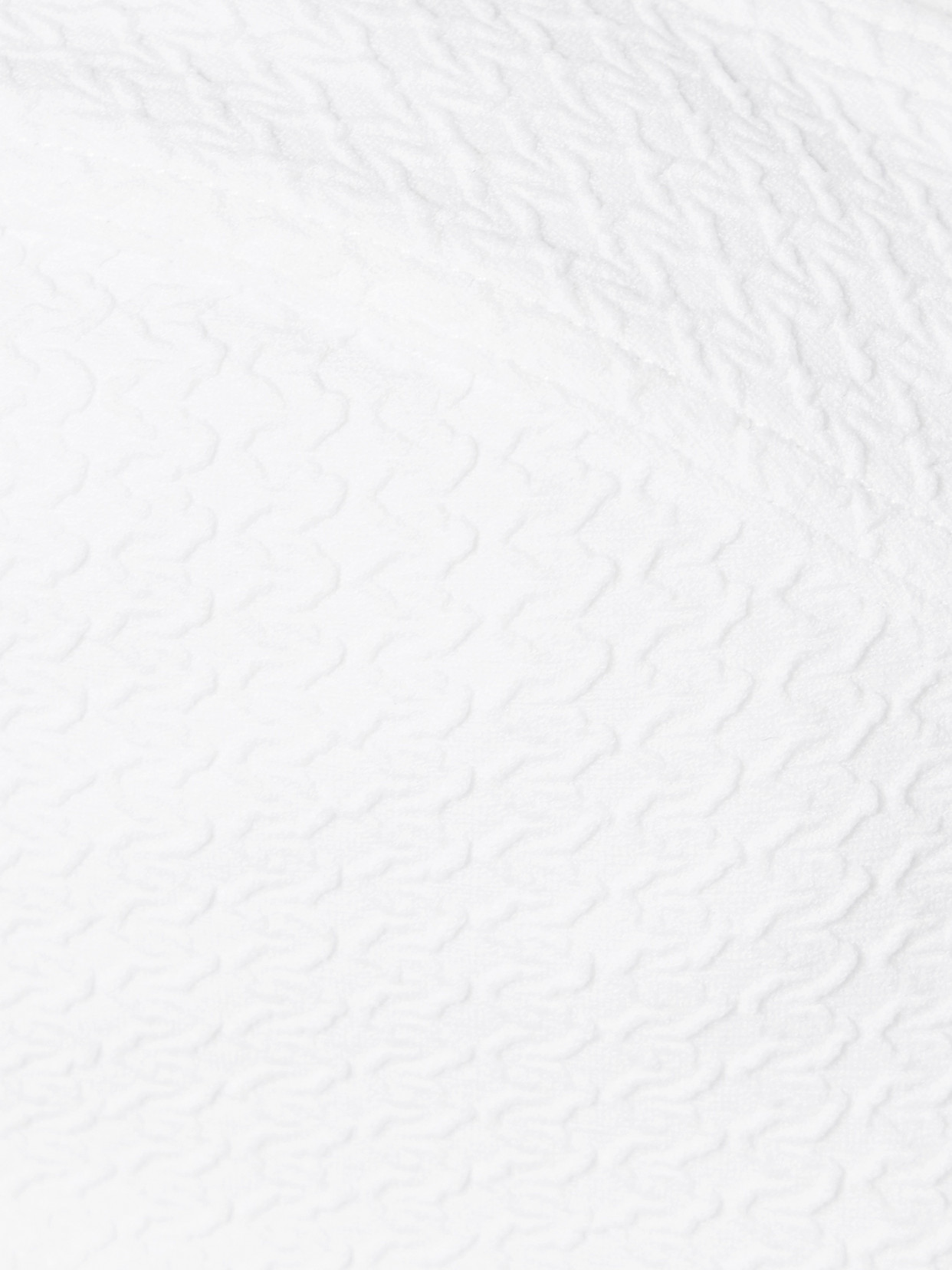 Melissa Odabash Tenerife Stretch-seesucker Bandeau Bikini Top In White