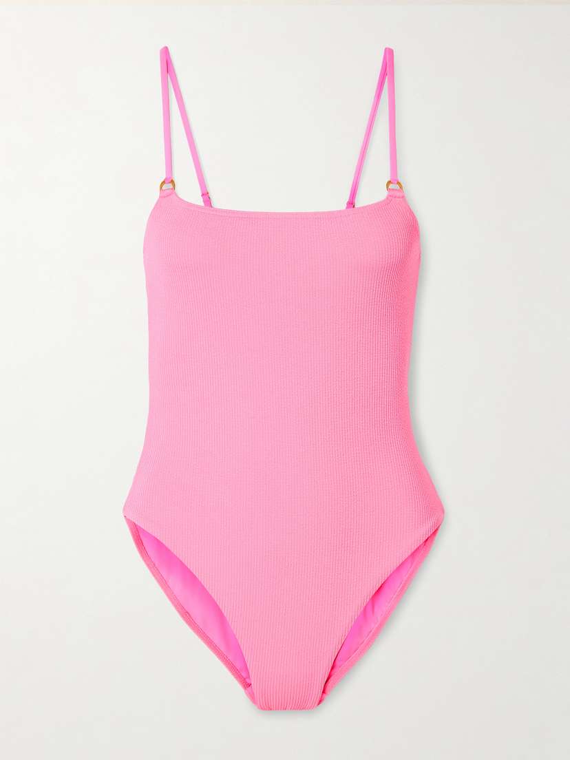 Melissa Odabash Palma Seersucker Swimsuit