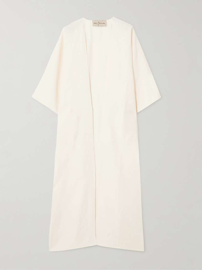 Cortana Bambina Linen Coat