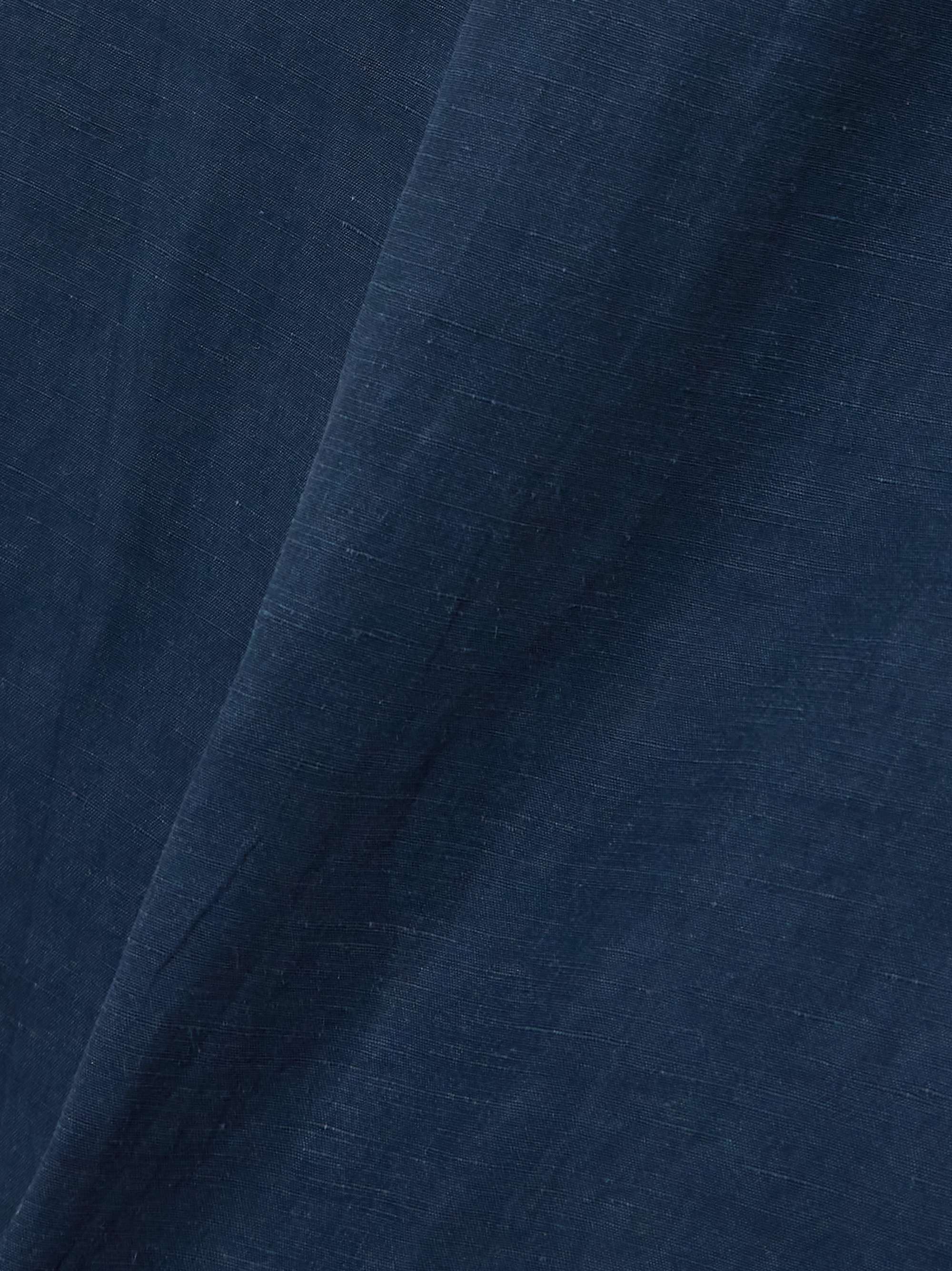 CORTANA Arce linen-blend straight-leg pants