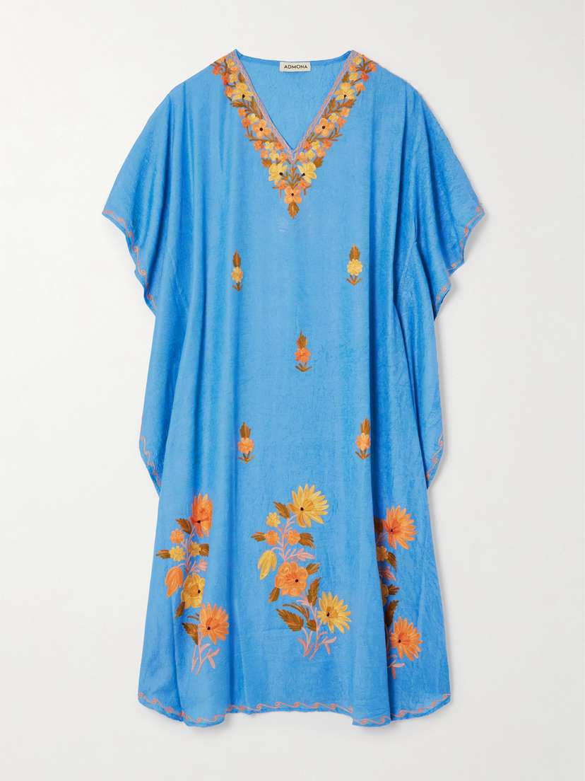Admona Embroidered Woven Kaftan