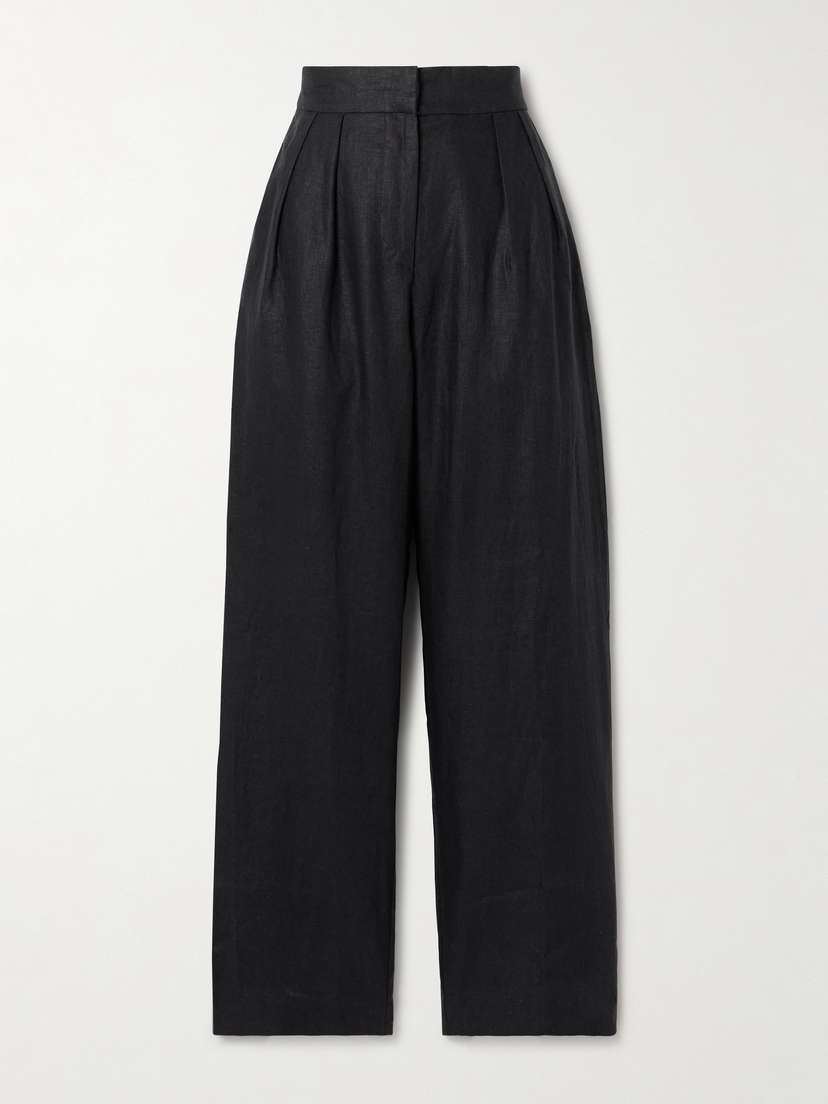 Faithfull Duomo Linen Straight-leg Pants