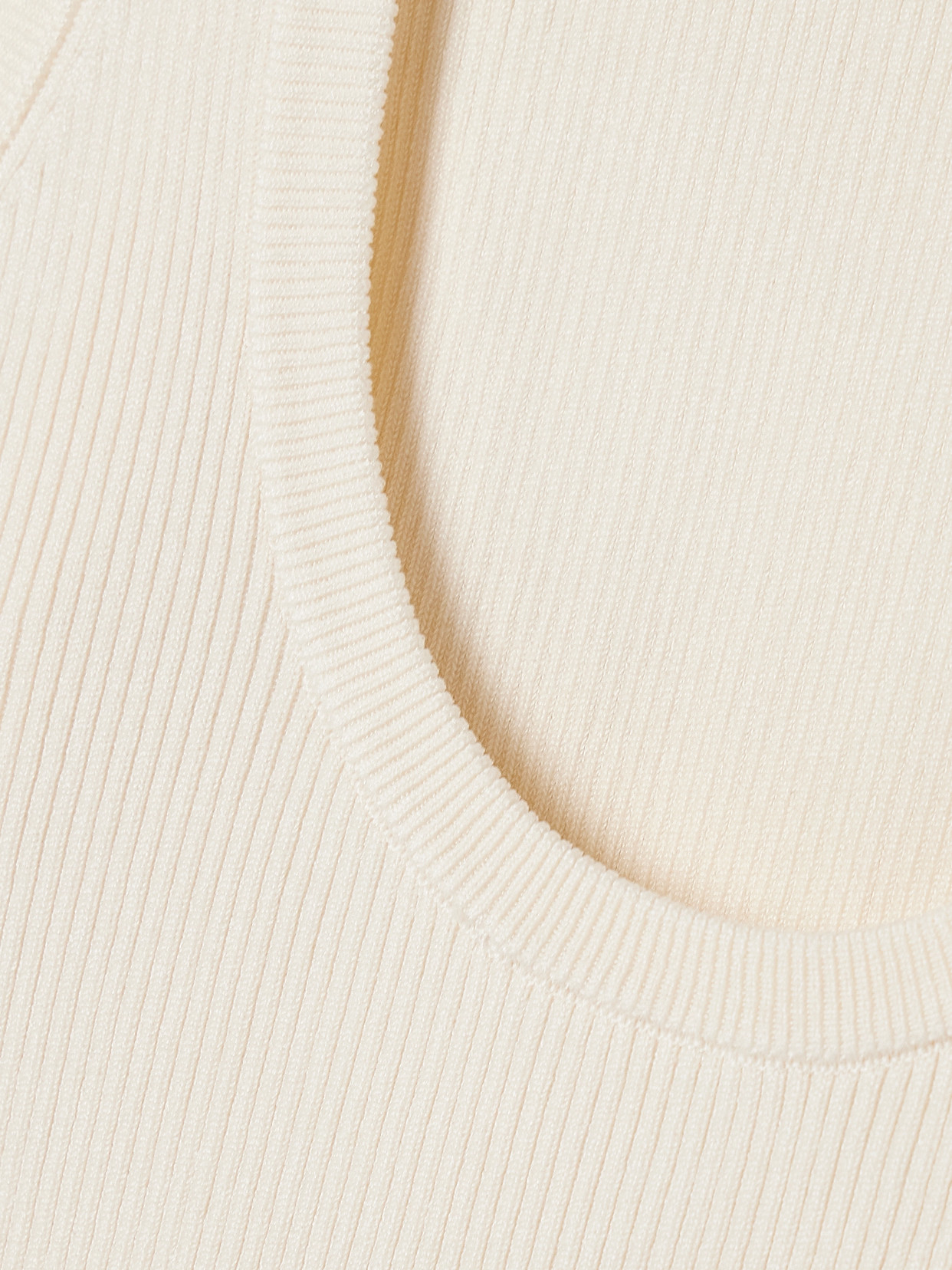 Ribbed-Knit Tank