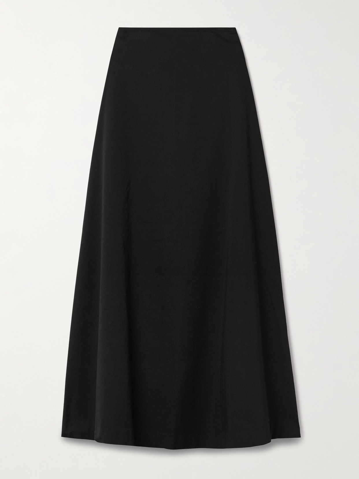 MATTEAU ORGANIC COTTON-BLEND TWILL MAXI SKIRT