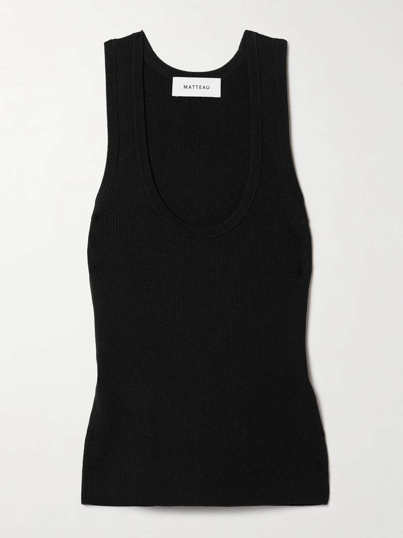 Matteau Ribbed-knit Tank