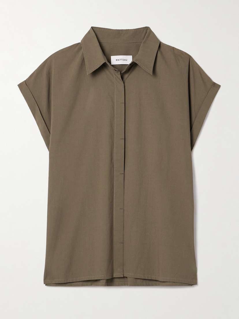 Matteau Organic Cotton-poplin Shirt